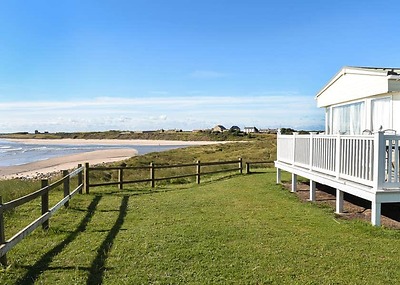 Sandy Bay in Northumberland, North East England